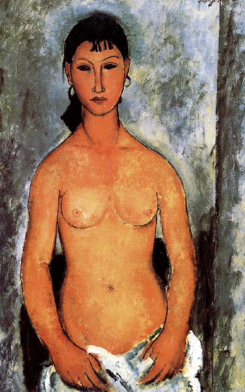 Amedeo Modigliani Standing nude oil painting image